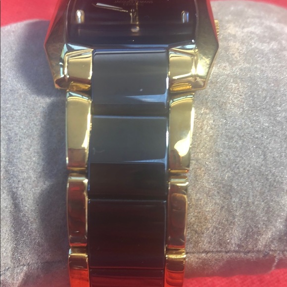 Jacques Lemans two-tone Ceramic 1-1390 - Picture 4 of 5